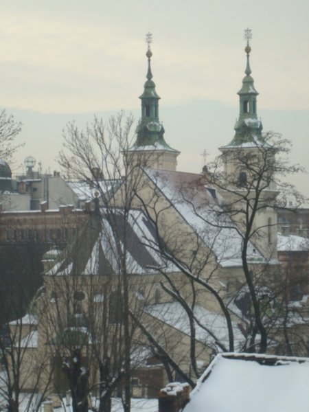 Krakow steeples