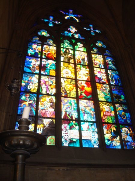 Alfons Mucha's window