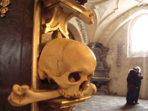 in the ossuary