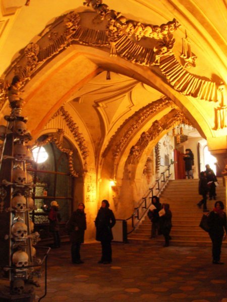 the lower chapel of the Ossuary