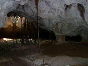 Visite d'une  caverne