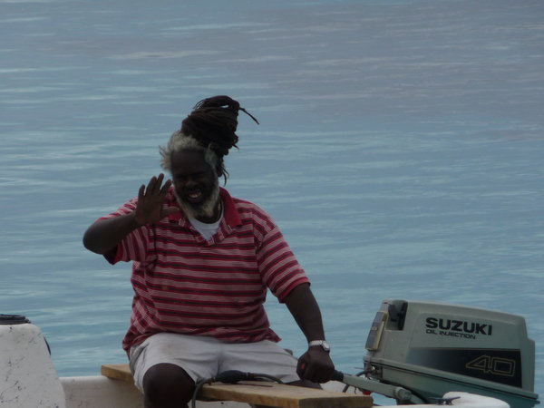 Le dockmaster de Rum Cay