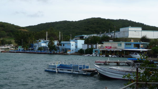 Le 'dinghy dock' de Culebra