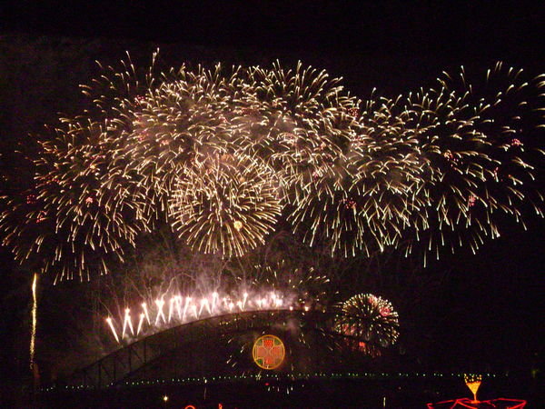 Fireworks off the Bridge