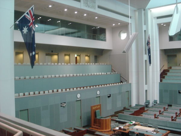 Inside Parliament House