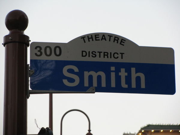Smith in the Theatre District