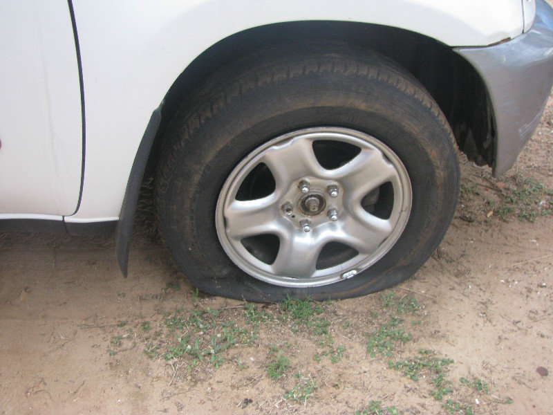 First Flat Tire