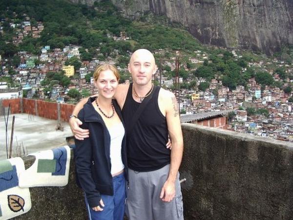 Us at Rochina favela