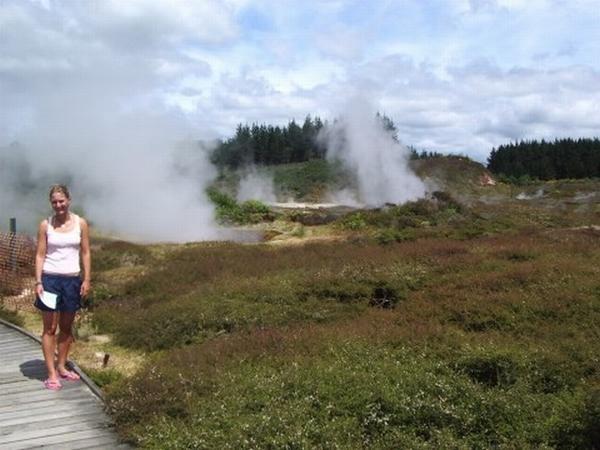 Craters of the moon in Taupo