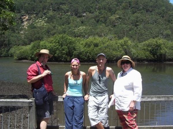 Us and the Henry Edwards at Kurangi chase national park.