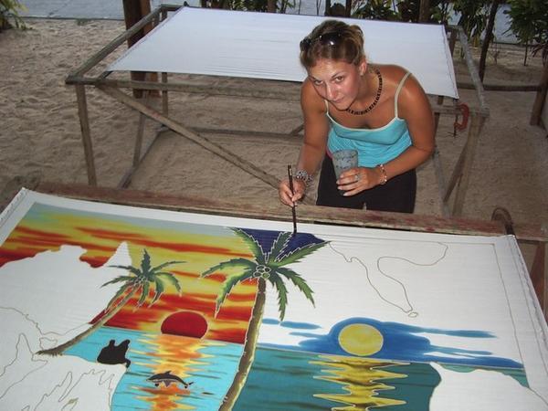 Melissa painting