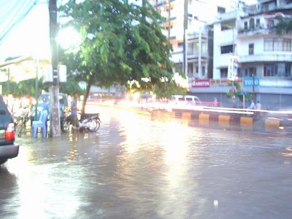 Flooded Phnom Penh