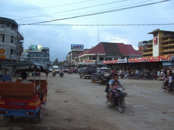 Battambang main road