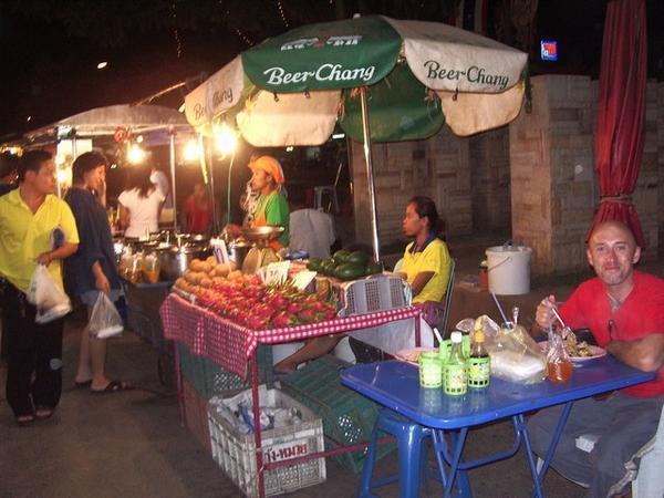 Dinner in the night market