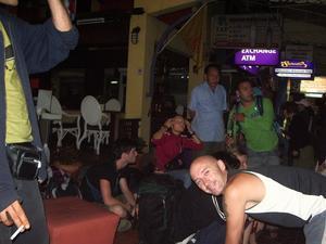 Us dumped on the streets of Bangkok at 4.30am