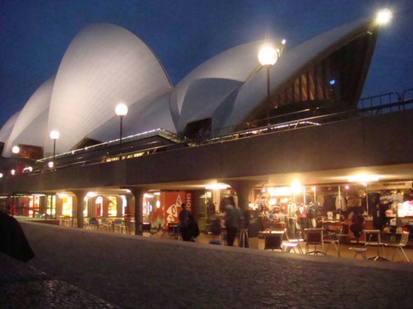 The Opera House looks best at night!