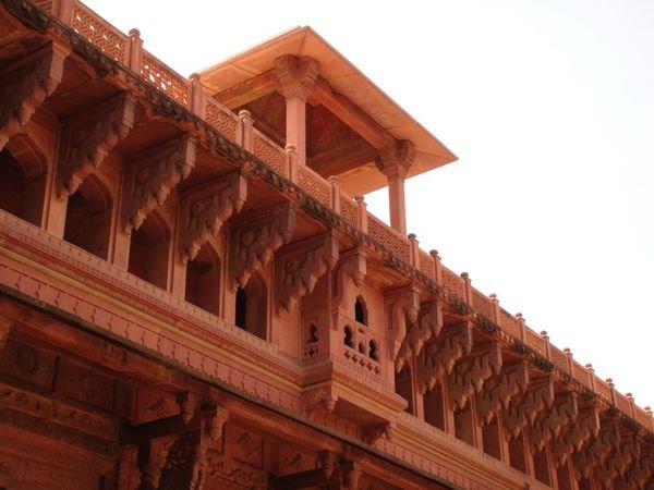 A terrace within Jehangir's Palace, Agra Fort