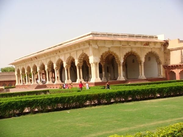 The Diwan-i-Am (Hall of Public Audiences) Agra Fort