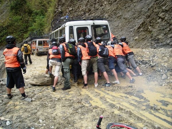 Mudslide Action!!