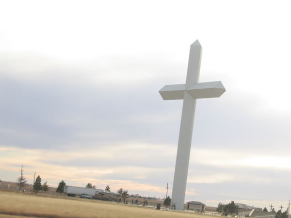 Large cross in Texas