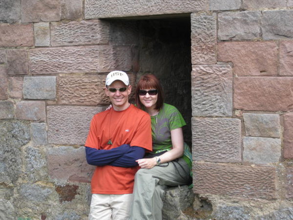 Brian and Amy in Fortress Wall