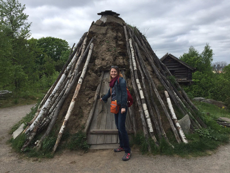 A Sami hut