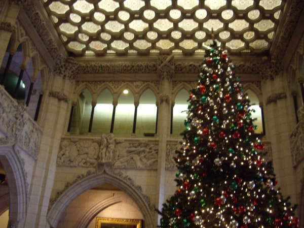 The House of Commons foyer