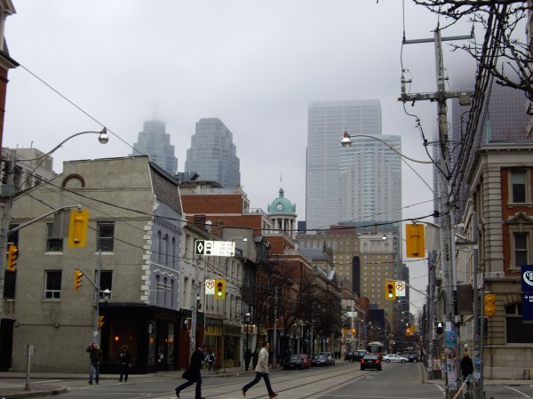 the old and new of Toronto