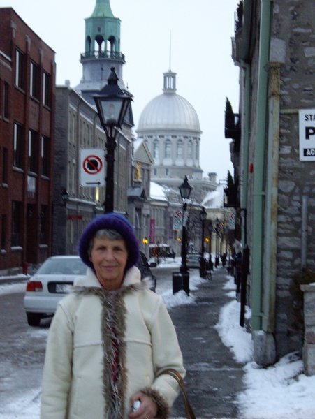 Mum in Old Montreal