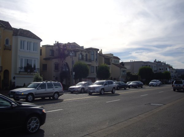 Californian Sea front houses