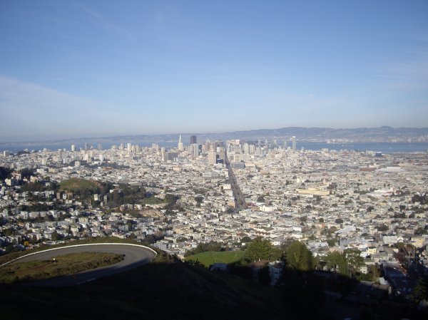 View from Twin peaks