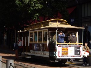 Hyde and Powell Cable Car