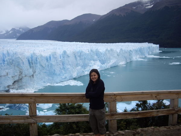 me and the glacier