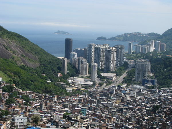 View from Rocinho favela