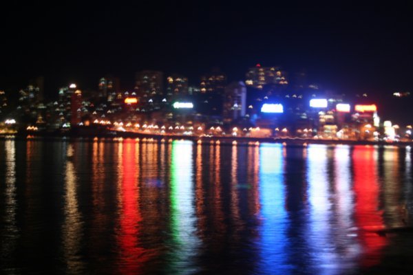 Mumbai skyline from Chowpatty Beach
