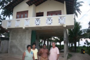 Rasika & family with new home