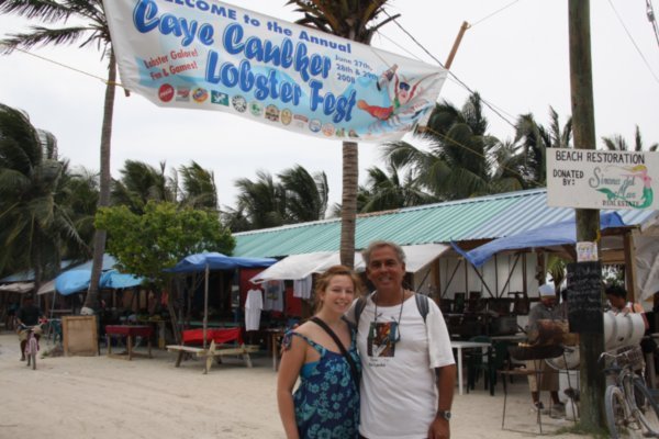 Lobster anyone - it's carnival time, Caye Caulker