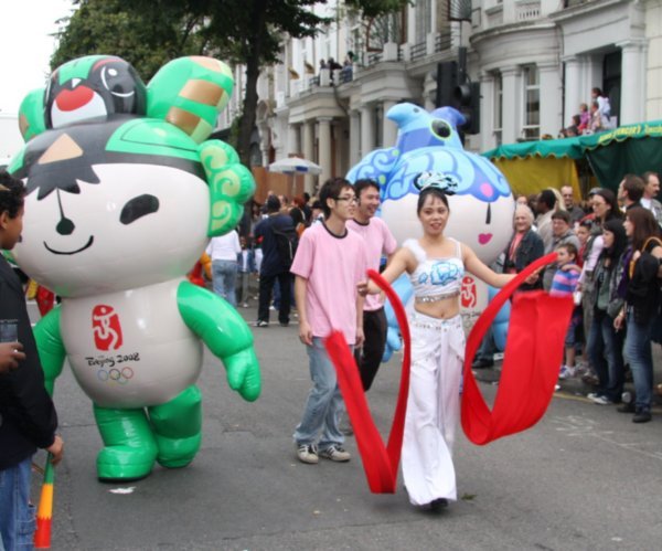 Notting Hill Carnival - thought we left them behind in China