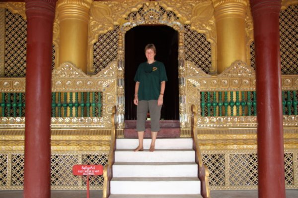 Inside the Royal Palace, Mandalay