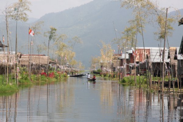 The best street on the Lake, Inle Lake