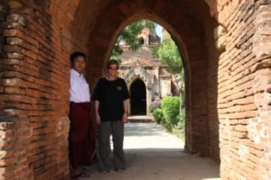WithThant Zin our guide in Bagan
