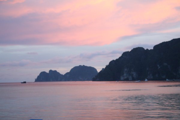 Sunset at Ko Phi Phi