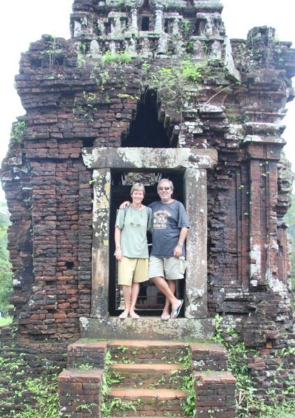 At the Champ Temples,My Son near Hoi An
