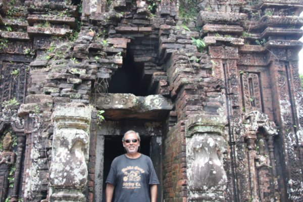 M at the Cham Temples, My Son