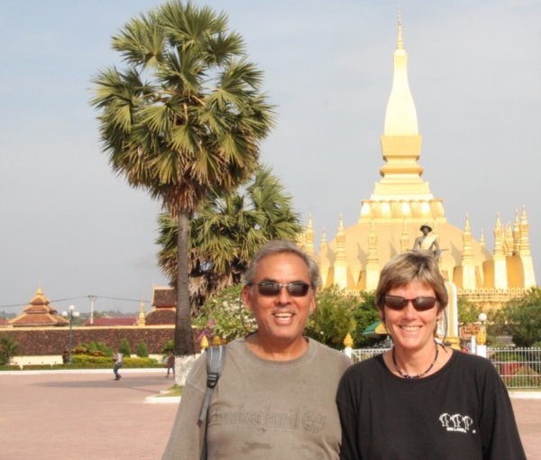 At Pha That Luang Wat, Vientiane
