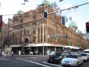 The Queen Victoria Building(QVB) -high fashion stores, Sydney