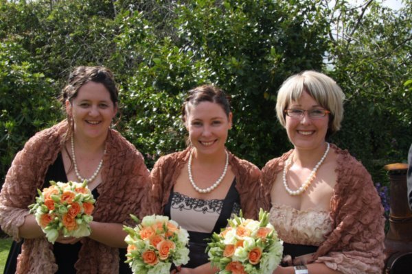 The Bridesmaids - Penni, Linda & Lynley