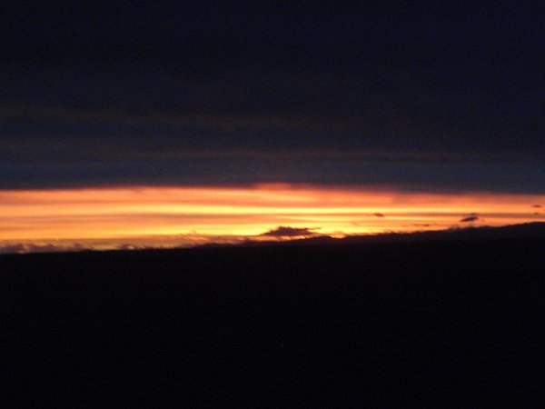 Sunset along Ruta 40