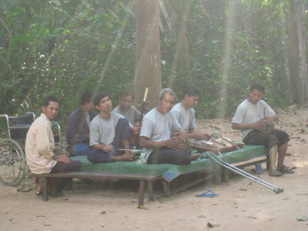 Cambodia - Land mine victims