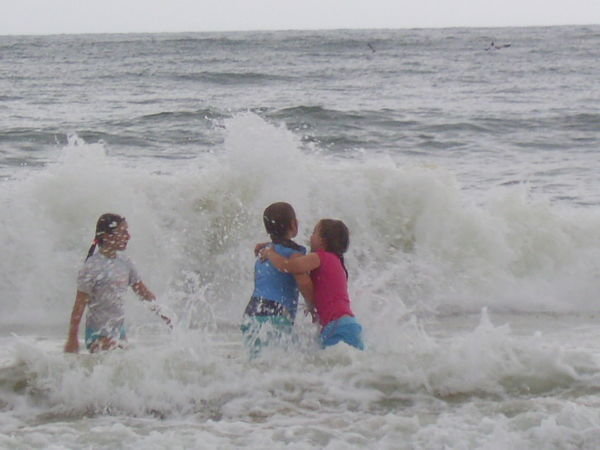 Cousins in the Surf